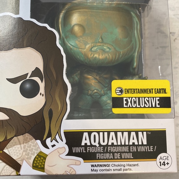 Funko Pop Aquaman #87 Batman v Superman Exclusive Figure - Picture 2 of 7
